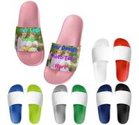 MYDYYO Chaussons Personnalisés pour Hommes,Femmes,Garçons et Filles avec Photo et Nom,Confortables,pour la Maison,la Douche,la Plage