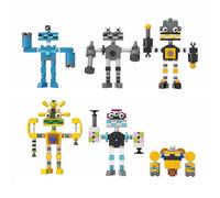 MYDZSWZX Kits De Blocs De Construction My Singing Monsters, Modèle De Jeu De Figurines Wubbox Monsters, Briques De Construction À Collectionner, Cadeau d'anniversaire for Les Fans d'enfants.(577 Pcs)