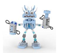 MYDZSWZX Mon Ensemble de Construction Monstre Chantant, Blocs Monstres Wubbox, modèle Jeu à Collectionner, for Les Fans, Hommes et Femmes, Cadeau d'anniversaire for Amis(345 Pcs B)