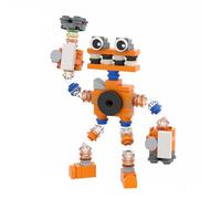 MYDZSWZX Mon Ensemble de Construction Monstre Chantant, Blocs Monstres Wubbox, modèle Jeu à Collectionner, for Les Fans, Hommes et Femmes, Cadeau d'anniversaire for Amis(98 Pcs)