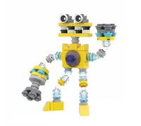 MYDZSWZX Mon Ensemble de Construction Monstre Chantant, Blocs Monstres Wubbox, modèle Jeu à Collectionner, for Les Fans, Hommes et Femmes, Cadeau d'anniversaire for Amis(97 Pcs)