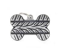 MYFAMILY-Médaille bronx os XXL style pneu