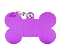 MYFAMILY-Médaille en aluminium violet MyFamily Basic grand os