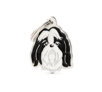 MYFAMILY-Médaille friends pour shih tsu en métal