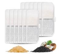 MyfatBOSS Lot de 12 filtres de fontaine à eau pour chat - Filtre de rechange pour fontaine à eau - Compatible avec distributeur d'eau pour chat