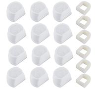 MyfatBOSS Lot de 18 filtres à charbon et préfiltres en mousse de rechange compatibles avec Petsafe, Drinkwell, Avalon, Pagoda, Seascape, Sedona, filtres de fontaine à eau pour animaux domestiques, lot