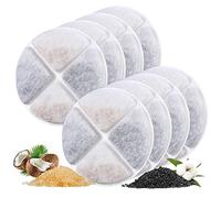 MyfatBOSS Lot de 8 filtres de fontaine pour chat pour fontaine à eau, filtre de rechange pour fontaine à eau de 3 litres