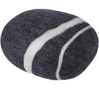 myfelt Hugo Coussin en Laine Gris foncé 60 × 48 × 31 cm
