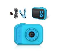 myFirst Camera 10 - Mini Appareil Photo numérique pour Enfants garçons et Filles avec Design Durable, Photos 5 MP et vidéo 1080p, Webcam, Adaptateur trépied, Cordon Tour de Cou, Carte microSD pour