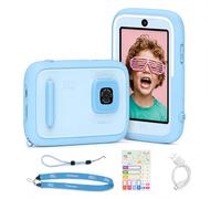 myFirst Camera 50 - Nouvel éditeur AI Appareil photo numérique pour enfants - Photos 20 MP - Vidéo 1080p - Objectif avant et selfie - Cadeau de Noël et d'anniversaire pour garçons et filles de 4 à 15