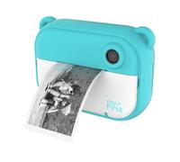 myFirst Caméra Insta 2 - Appareil Photo à Impression instantanée avec Autocollant pour Carte Micro SD Gratuite et Objectif à Selfie pour vidéo Photo pour garçons Filles Adultes de 4 à 15 Ans (Bleu)