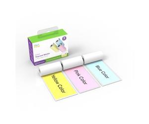 myFirst Camera Insta Thermal Sticker rose, bleu, jaune - stickers thermiques colorés pour appareil photo enfant