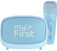 myFirst Voice 2 Microphone interactif portable & haut-parleur sans fil, bleu