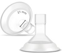 Myfit Comfy Series 21 Mm Téterelle En Deux Parties Compatible Avec Les Tire-Lait Medele ; Compatible Avec Le Connecteur Maxflow Flex ; 2 Pièces