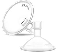 Myfit Crater Series Lot De 2 Petits Protège-Lait En Deux Parties Compatibles Avec Les Pièces De Tire-Lait Medela ; Remplacement Des Boucliers ; Connecteur Flex ; 2 Pièces.[T11]