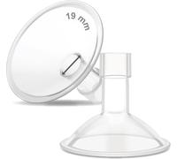 Myfit Crater Series Lot De 2 Petits Protège-Lait En Deux Parties Compatibles Avec Les Pièces De Tire-Lait Medela ; Remplacement Des Boucliers ; Connecteur Flex ; 2 Pièces.[T12]