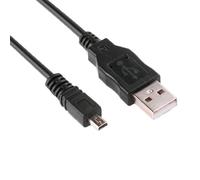 myfole Câble de données USB UC-E6 pour Nikon Coolpix S4100, S4150, S4200, S5100, S5200, S6000, S6150, S6200, S6300, S6400, S6500 Appareil Photo Numérique