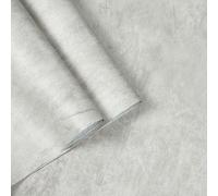 myforHD Papier Peint Autocollant En BéTon Gris Papier Contact 40cmx1000cm De Style Industriel Gris Amovible ImperméAble En Ciment éPais De DéCoration Murale