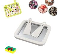 Myfroroll Ice Cream, Froroll Ice Cream, Instant Roller Maker, Rolled Maker for Home, Instant Gelato Pan/Roll forSmoothies Frozen Yogurt (white)