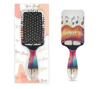 Myfsucce Brosse à cheveux pour femme - Brosse démêlante de massage avec motif de musique pour lèvres - Brosse à cheveux lissante antistatique pour cheveux mouillés/secs