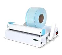 MYFTNP Machine De Scellage pour Emballages Médicaux, Scelleuse Thermique Médicale Automatique, Température De Scellage : 300 °C, Largeur De Scellage : ≤ 300 mm, Largeur D'indentation : 12 mm