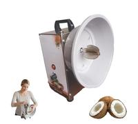 MYFTNP Machine verticale de traitement de noix de coco de 150 W, râpe électrique, vitesse réglable, production : 35 kg/h, épaisseur uniforme, idéale pour pâtisseries et magasins de boissons