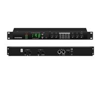 MYFTNP Processeur Deffets Numériques Double Canal, Unité Professionnelle De Réverbération Et Multi-Effets Dsp avec Traitement 24 Bits, Égaliseur Audio pour Console De Mixage