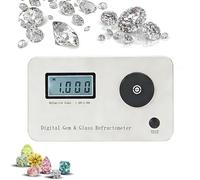 MYFTNP Réfractomètre De Précision pour Pierres Précieuses, Réfractomètre Numérique pour Bijoux, Arrêt Automatique Après 1 Minute, pour Bijoux, Jade Et Cristal