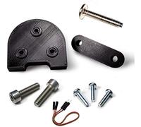 MyFuturShop Kit pour Roues 10" Compatible avec Xiaomi M365 Soulevez Le Garde-Boue et Le béquille pour Pouvoir Mettre la Roue arrière et vis Garde-Boue Avant, Noir