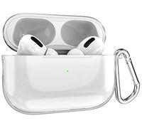 MyGadget Coque Compatible avec Apple Airpods Pro 1 Génération - Case Boîtier Silicone Slim & Anti Choc - Etui Skin Protection Poussière - Housse Transparent
