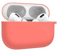 MyGadget Coque Compatible avec Apple Airpods Pro - Boîtier Silicone Case Slim & Anti Choc - Etui Skin Protection Poussière - Housse Rose