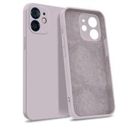 MyGadget Coque pour iPhone 12 [ Quadruple Protection ] - Case Rigide avec Doublure Microfibre - Cover Taupe