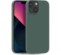 MyGadget Coque pour iPhone 13 - Case TPU Souple & Soft - Cover Protection Extra Fine & Légère - Étui Coloré Anti Choc et Rayures - Olive