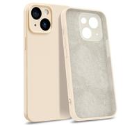 MyGadget Coque pour iPhone 14 Plus [ Quadruple Protection ] - Case Rigide avec Doublure Microfibre - Cover Beige
