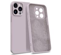 MyGadget Coque pour iPhone 14 Pro Max [ Quadruple Protection ] - Case Rigide avec Doublure Microfibre - Cover Taupe