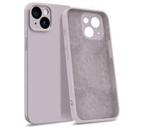 MyGadget Coque pour iPhone 15 Plus [ Quadruple Protection ] - Case Rigide avec Doublure Microfibre - Cover Taupe