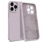 MyGadget Coque pour iPhone 15 Pro Max [ Quadruple Protection ] - Case Rigide avec Doublure Microfibre - Cover Taupe