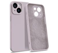 MyGadget Coque pour iPhone 15 [ Quadruple Protection ] - Case Rigide avec Doublure Microfibre - Cover Taupe