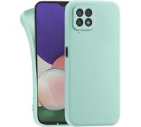 MyGadget Coque pour Samsung Galaxy M33 5G - Case TPU Souple & Soft - Cover Protection Extra Fine & Légère - Étui Coloré Anti Choc et Rayures - Vert Menthe