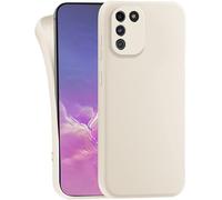 MyGadget Coque pour Samsung Galaxy S10 Lite - Case TPU Souple & Soft - Cover Protection Extra Fine & Légère - Étui Coloré Anti Choc et Rayures - Crème
