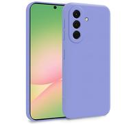 MyGadget Coque Silicone Compatible avec Samsung Galaxy A56 5G - Case TPU Souple & Soft avec Doublure Microfibre - Cover Protection Extra Fine & Légère Lila