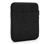 MyGadget Pochette Nylon pour Tablette jusqu'à 6,8 Pouces - Protection pour 18 x 13,5 cm - ex. Kindle Paperwhite 11e Génération - Noir