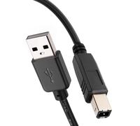 Mygatti 5m Câbles Imprimante USB 2.0, Cordon Type A Mâle vers Type B Mâle 480 Mbps Haute Vitesse, Compatible Imprimantes HP, Canon, Epson, Lexmark, Brother, Xerox,Dispositifs MIDI