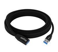 Mygatti Câble d'extension USB 3.0 5 mètre,cordon d'extension de type A mâle à femelle,nylon tressé,transfert de données 5 Gbit/s,compatible avec webcam,appareil photo,clé USB,disque dur etc.