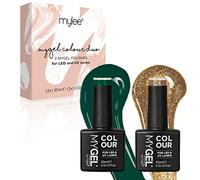 MyGel by MYLEE Christmas Tree Duo Vernis à Ongles Gel Set 2x10ml UV/LED Nail Art Manucure Pédicure pour Usage Professionnel et Domestique - Longue durée et facile à utiliser