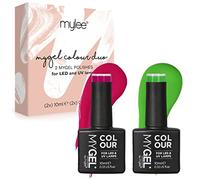 MyGel by MYLEE Watermelon Punch Vernis à Ongles Gel Set 2x10ml UV/LED Nail Art Manucure Pédicure pour Usage Professionnel et Domestique - Longue durée et facile à utiliser