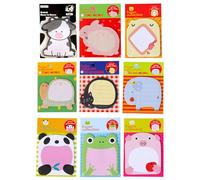 MYGLOAR 9 Post It Feuille Autocollante Design190Pièces Kids Stickers pour Animaux Mini Jouets Anniversaires Cadeaux Enfants pour DIY Accessoires Activites Manuelles Enfants gommettes autocollantes