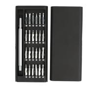 MYGLOAR Jeu de tournevis de précision 25 en 1, jeu d'outils de précision, jeu de tournevis mécaniques de précision, jeu de mini tournevis, jeu d'outils d'horloger, pour ordinateurs, lunettes, montres