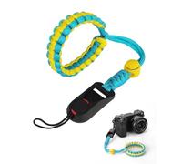 MYGLOAR Sangle d'appareil photo avec dégagement rapide, sangle d'appareil photo réglable pour différents poignets, dragonne en paracorde ultra légère pour téléphones avec appareil photo