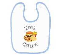 Mygoodprice Bavoir bébé kaamelott le gras c'est la vie 3